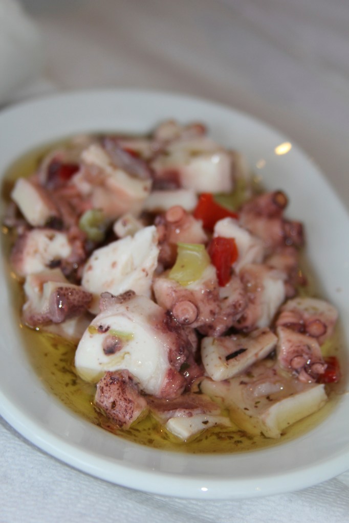 Octopus salad