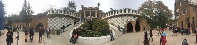 Entrance to Park Güell